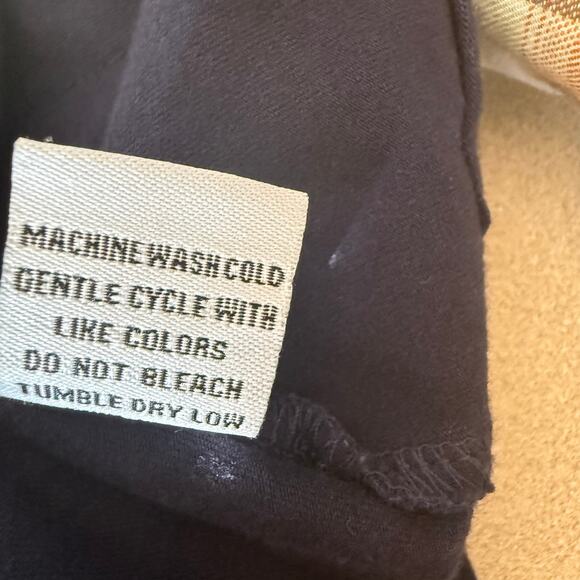 Habitat Clothes to Live In Women Sweatshirt Jacket S Snap Cotton Lagenlook Swing - Picture 8 of 9